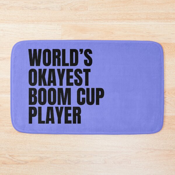 Item preview, World's Okayest Boom Cup Player - Black designed and sold by Cutsandsparks.