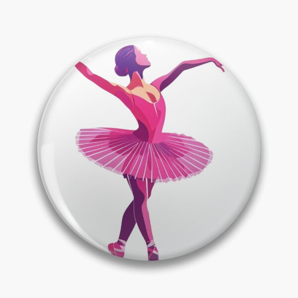 Artikelvorschau, Rosa Balletttänzerin entworfen und verkauft von JIGUWORLD.