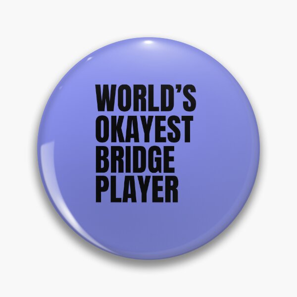 Item preview, World's Okayest Bridge Player - Black designed and sold by Cutsandsparks.