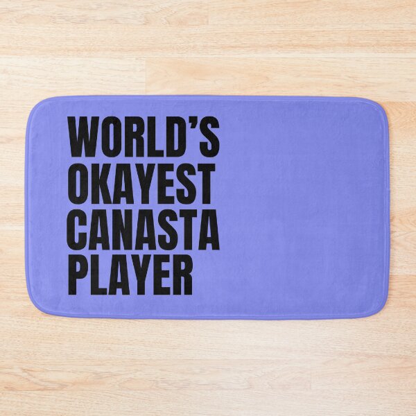 Item preview, World's Okayest Canasta Player - Black designed and sold by Cutsandsparks.