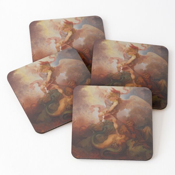 Item preview, The Angel Binding Satan by Philippe-Jacques de Loutherbourg designed and sold by My Artprintz.