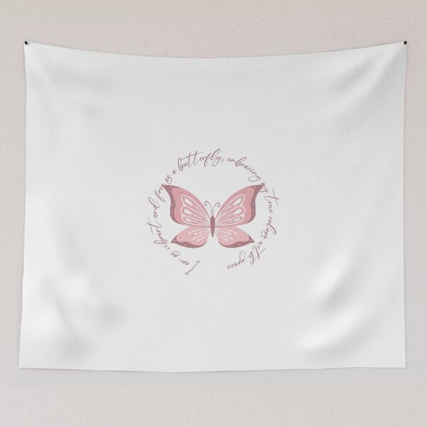 Item preview, Butterfly themed affirmation designed and sold by Marijadeco.