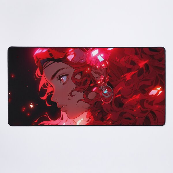 Item preview, Crimson Cybernetic Anime Girl designed and sold by bubblegoth.