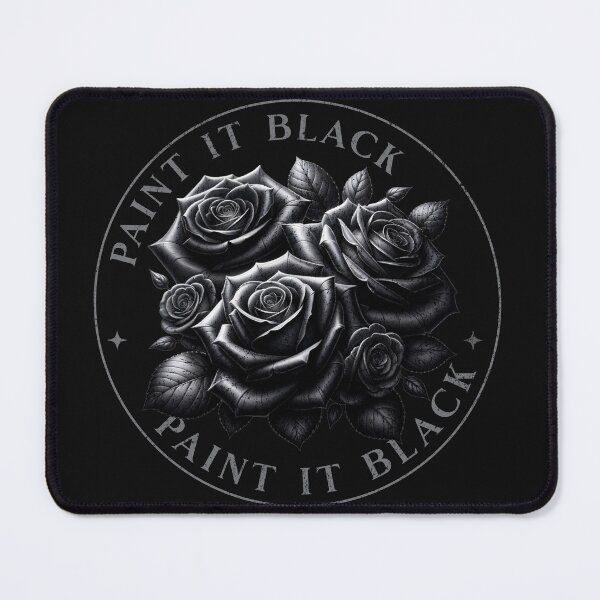 Item preview, Paint it Black Roses designed and sold by taratops.