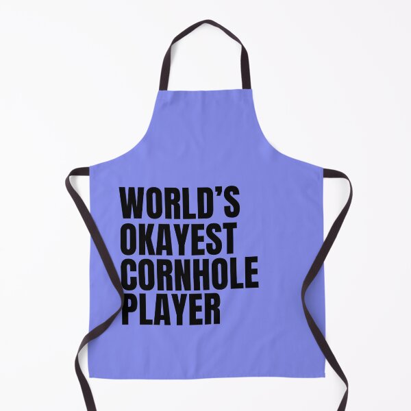 Item preview, World's Okayest Cornhole Player - Black designed and sold by Cutsandsparks.