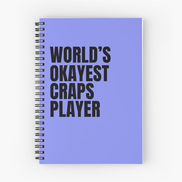 Item preview, World's Okayest Craps Player - Black designed and sold by Cutsandsparks.