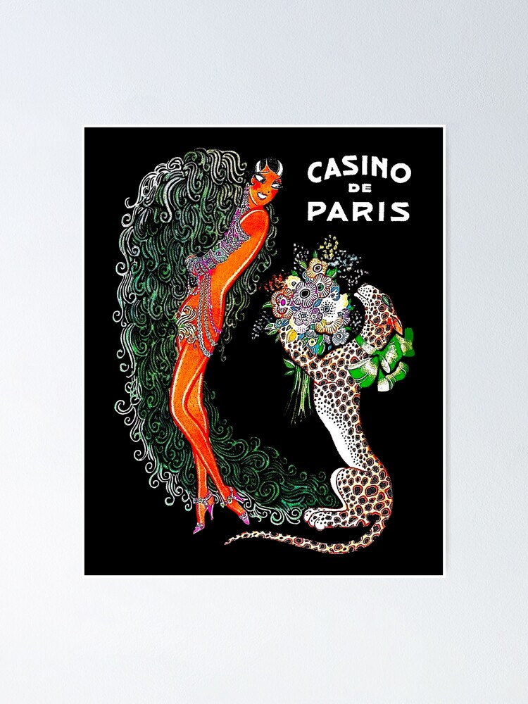 The Fabulous Josephine Baker and Cheetah Cafe de Paris 1930