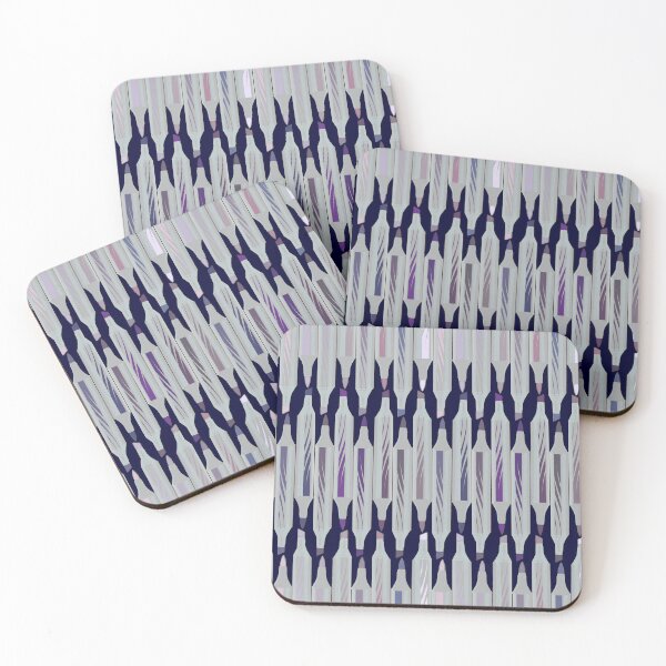 Item preview, Blue-Purple Marker Patterns for a crafty person. designed and sold by Eejee-SK.