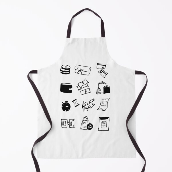 Item preview, Shopping Cart Chaos: Black Friday Minimalist Art designed and sold by RM-Journey.