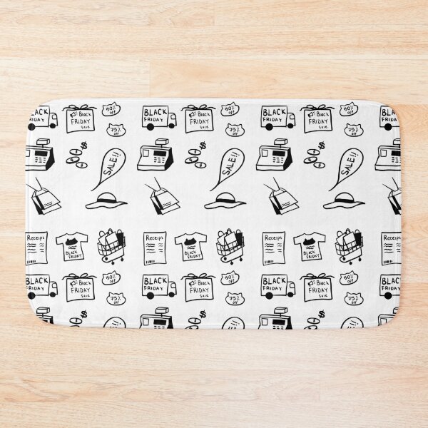 Item preview, Sale Season: Black and White Black Friday Art designed and sold by RM-Journey.