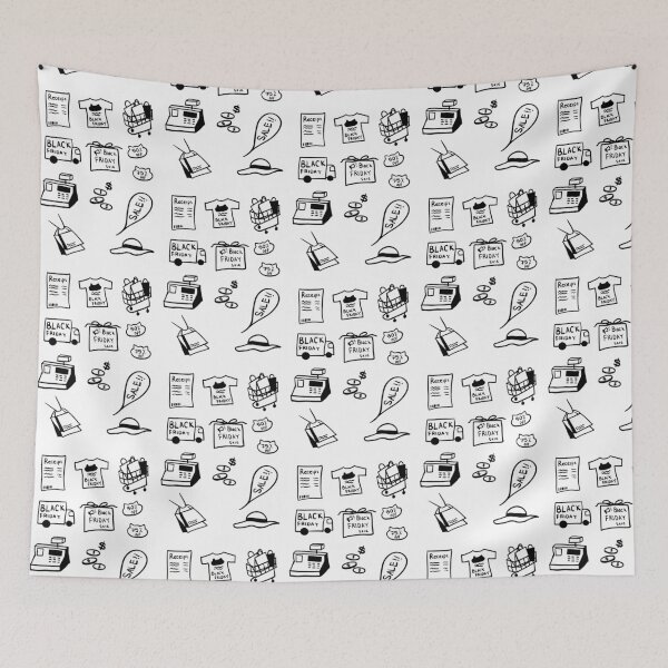 Item preview, Sale Season: Black and White Black Friday Art designed and sold by RM-Journey.