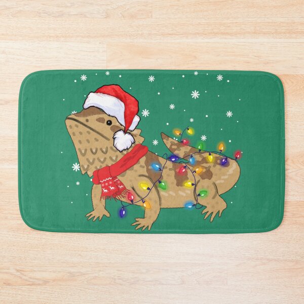 Item preview, Cute Christmas Crested Gecko - Australian Christmas Crestie, Xmas Gecko Gift Men Woman Kids.  designed and sold by Taylor  ART.