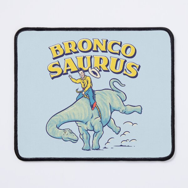 Item preview, BroncoSaurus | Rodeo Brontosaurus | Cowboy Riding a Dino designed and sold by Any Color Designs.