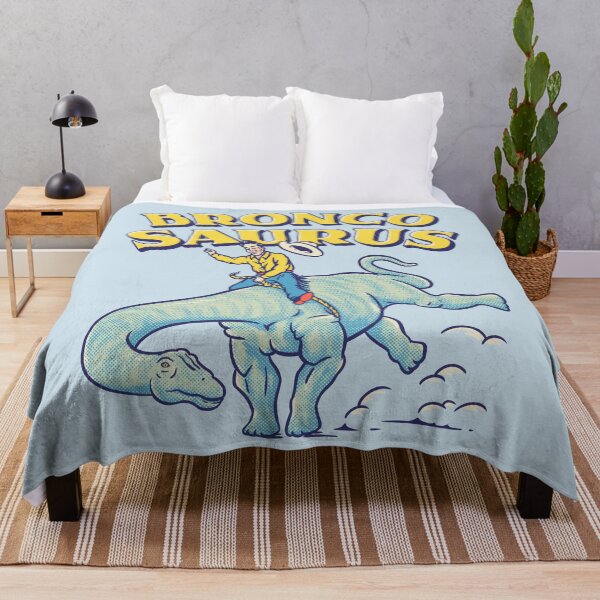 Item preview, BroncoSaurus | Rodeo Brontosaurus | Cowboy Riding a Dino designed and sold by Any Color Designs.