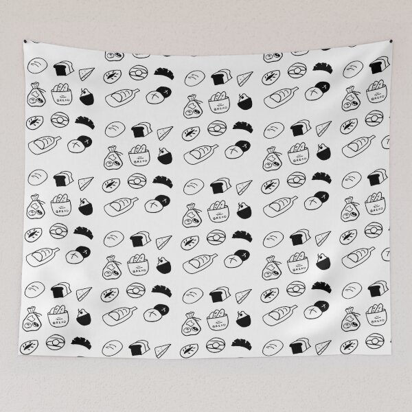 Item preview, Freshly Baked: Minimalist Bread Line Art designed and sold by RM-Journey.