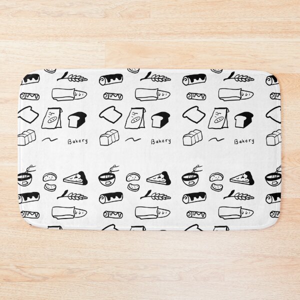 Item preview, Bread Lovers: Simple Black & White Illustration designed and sold by RM-Journey.