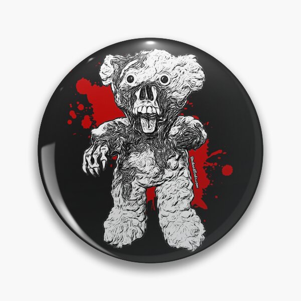 Item preview, UndeadTeds Tongue Dangler Zombie Teddy Bear designed and sold by UndeadTeds.