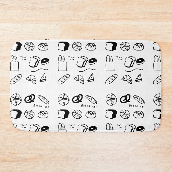 Item preview, Simple Bread: Black & White Bread Art designed and sold by RM-Journey.