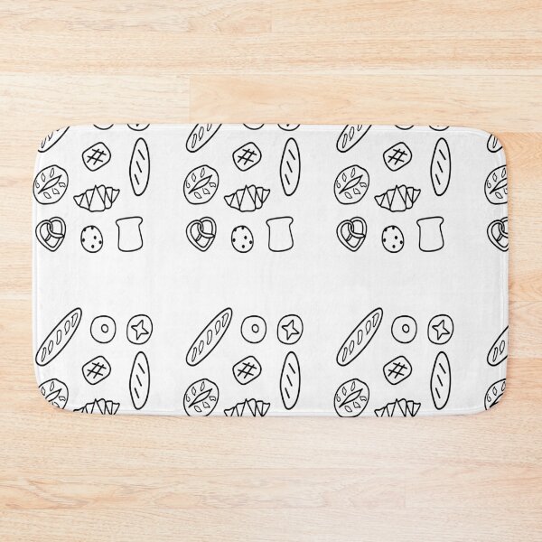 Item preview, Warm and Fresh: Minimalist Bread Line Art designed and sold by RM-Journey.