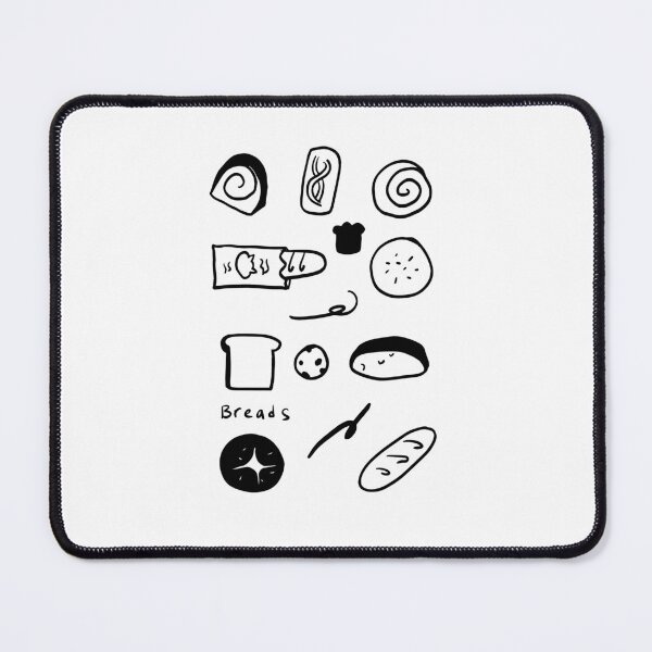Item preview, Minimal Bread: Simple Line Art for Foodies designed and sold by RM-Journey.