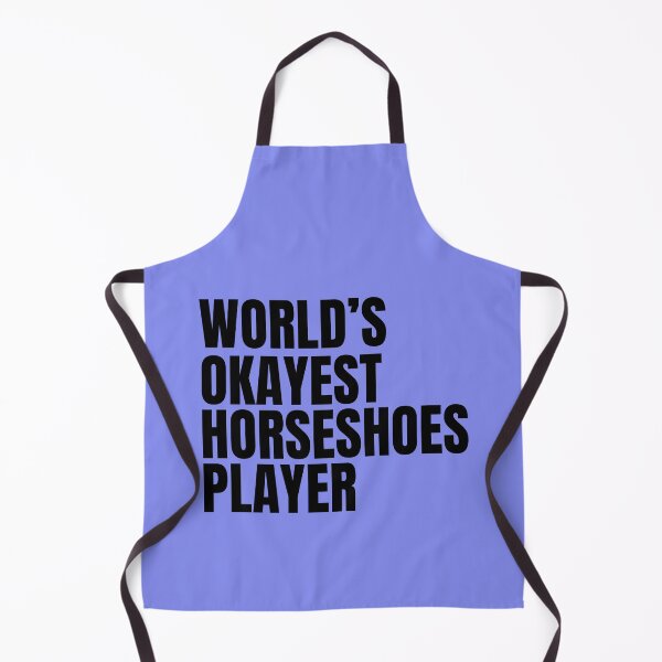 Item preview, World's Okayest Horseshoes Player - Black designed and sold by Cutsandsparks.