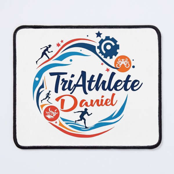 Item preview, Dynamic Triathlete Daniel - Swim, Bike, Run designed and sold by Triathlongram.