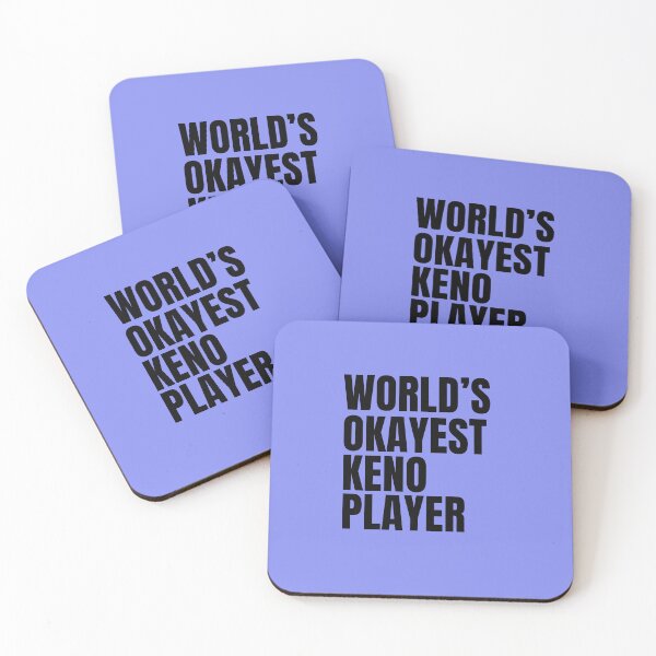Item preview, World's Okayest Keno Player - Black designed and sold by Cutsandsparks.