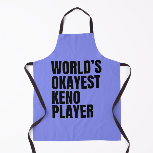 Item preview, World's Okayest Keno Player - Black designed and sold by Cutsandsparks.