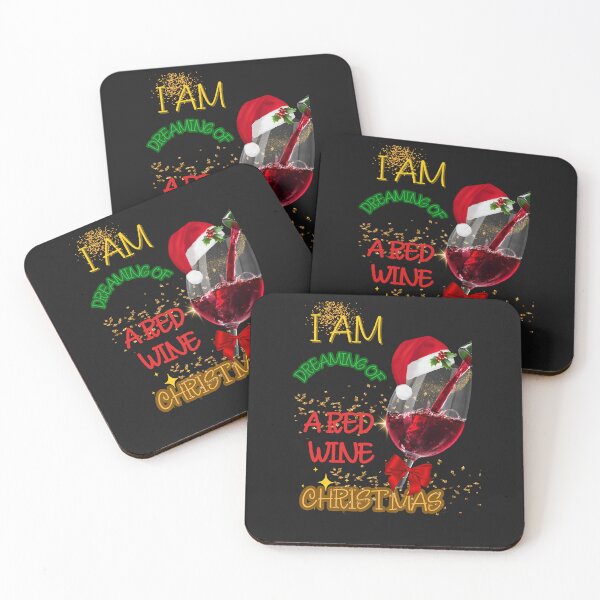 Item preview, Dreaming of a Red Wine Christmas designed and sold by HG-Creation-Design.