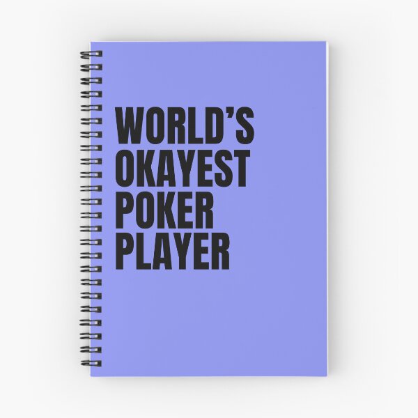 Item preview, World's Okayest Poker Player - Black designed and sold by Cutsandsparks.