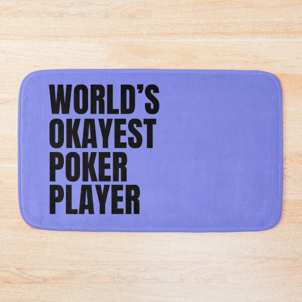 Item preview, World's Okayest Poker Player - Black designed and sold by Cutsandsparks.