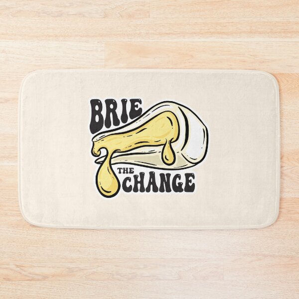 Item preview, Brie the Change – Funny Cheese Pun Design designed and sold by hitechmom.