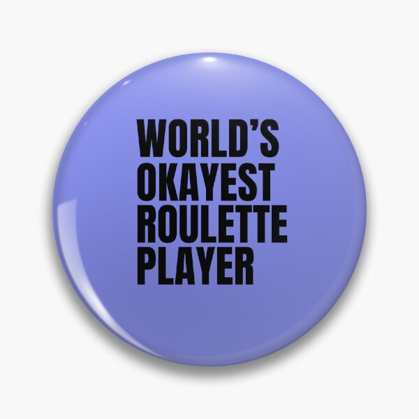 Item preview, World's Okayest Roulette Player - Black designed and sold by Cutsandsparks.
