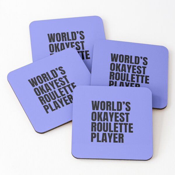 Item preview, World's Okayest Roulette Player - Black designed and sold by Cutsandsparks.