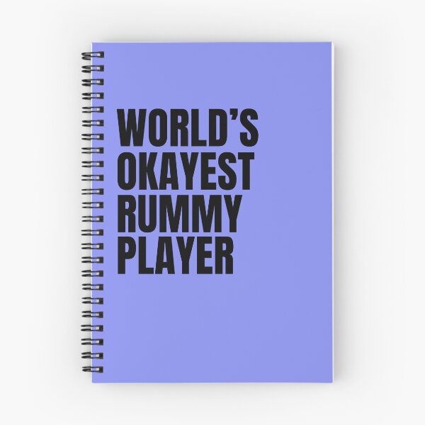 Item preview, World's Okayest Rummy Player - Black designed and sold by Cutsandsparks.