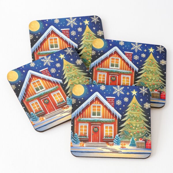 Item preview, Christmas House designed and sold by ArtFactoryAI.