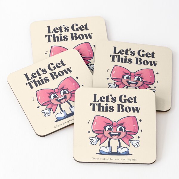 Item preview, Pink retro coquette vintage cartoon funny bow designed and sold by LeonaParadoxa.