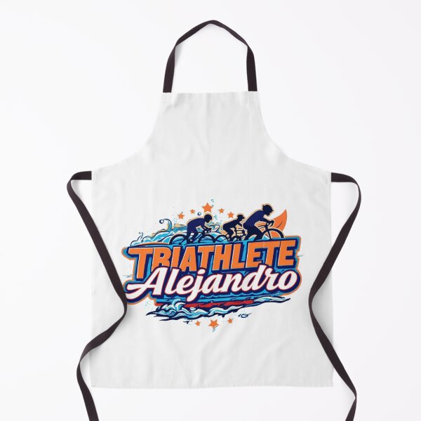 Item preview, Dynamic Triathlete Alejandro - Swim, Bike, Run designed and sold by Triathlongram.