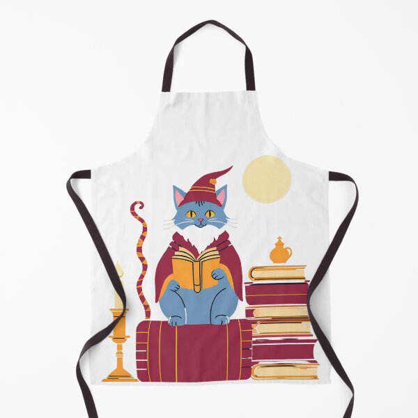 Item preview, The Red Magical Cat Wizard  designed and sold by MarCreativArt.