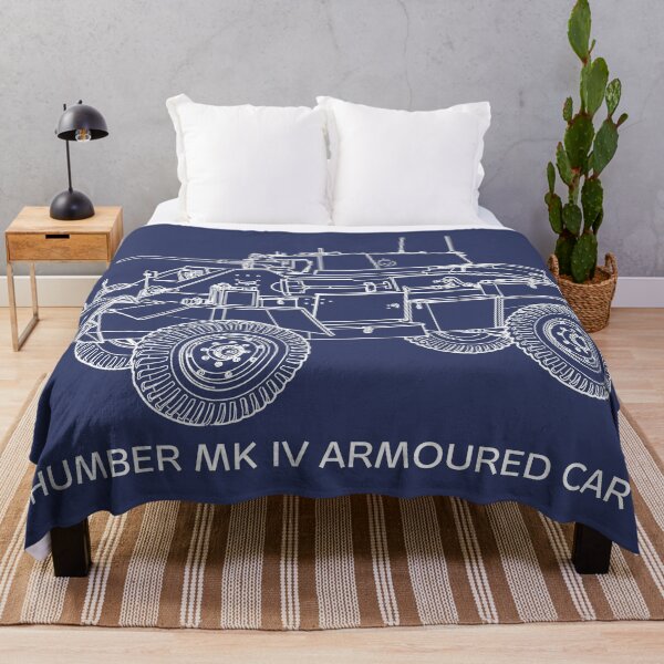Item preview, Humber Mark IV British WW2 Armoured Car Blueprint Diagram designed and sold by MilitaryMart.