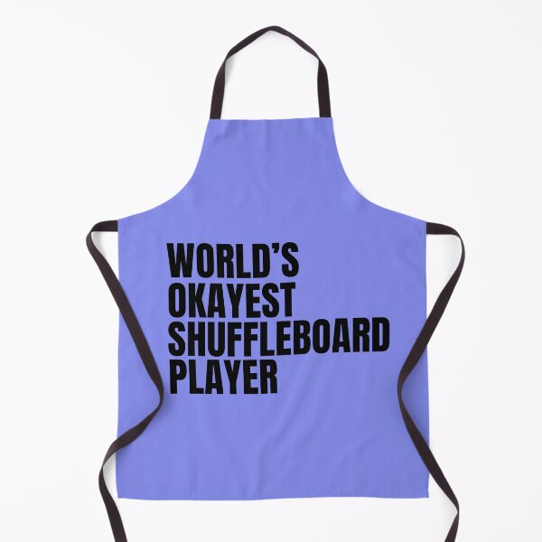 Item preview, World's Okayest Shuffleboard Player - Black designed and sold by Cutsandsparks.
