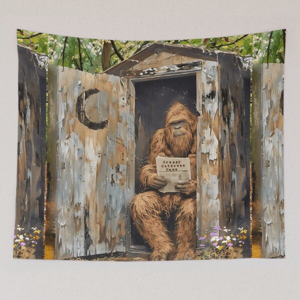 Item preview, Outhouse News designed and sold by Pickle Wicked Designs.