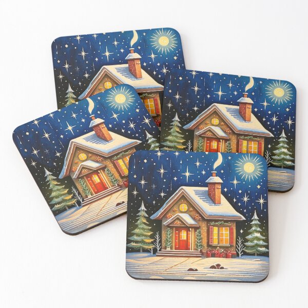 Item preview, Christmas House designed and sold by ArtFactoryAI.