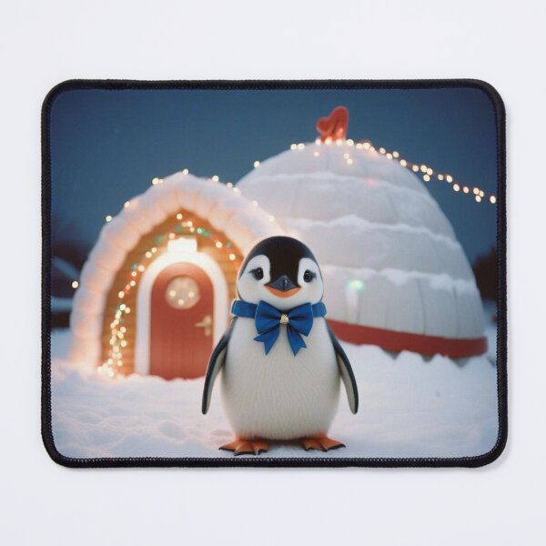 Item preview,  Christmas Series: Adorable Little Penguin Illustration designed and sold by hjian8219.