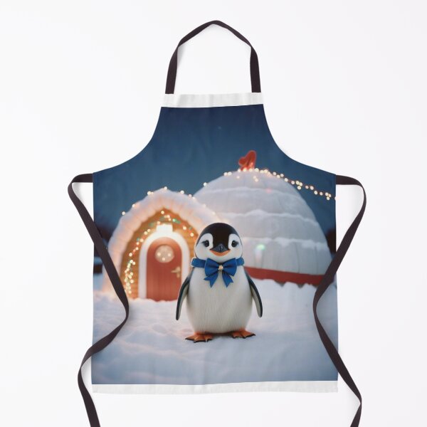 Item preview,  Christmas Series: Adorable Little Penguin Illustration designed and sold by hjian8219.
