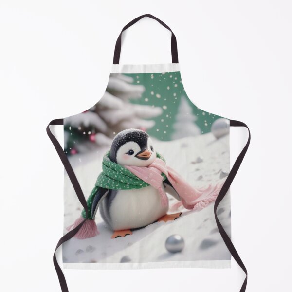 Item preview, Christmas Series: Adorable Little Penguin Illustration designed and sold by hjian8219.