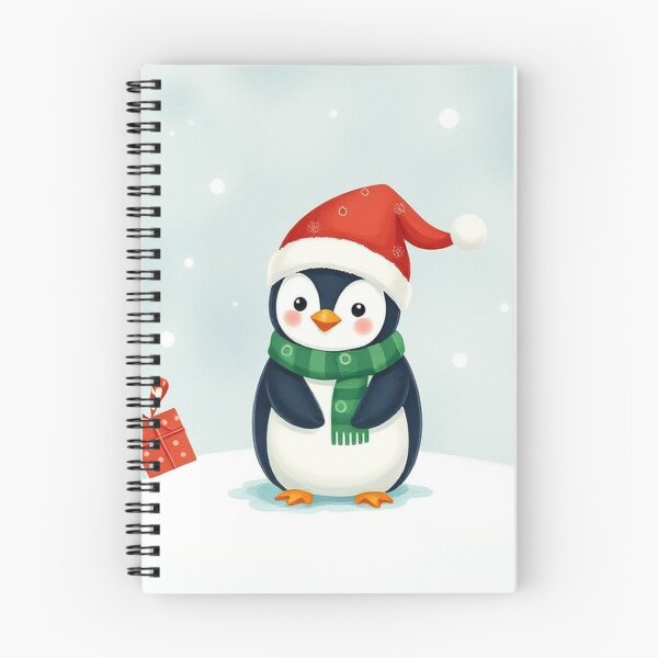 Item preview,  Christmas Series: Adorable Little Penguin Illustration designed and sold by hjian8219.