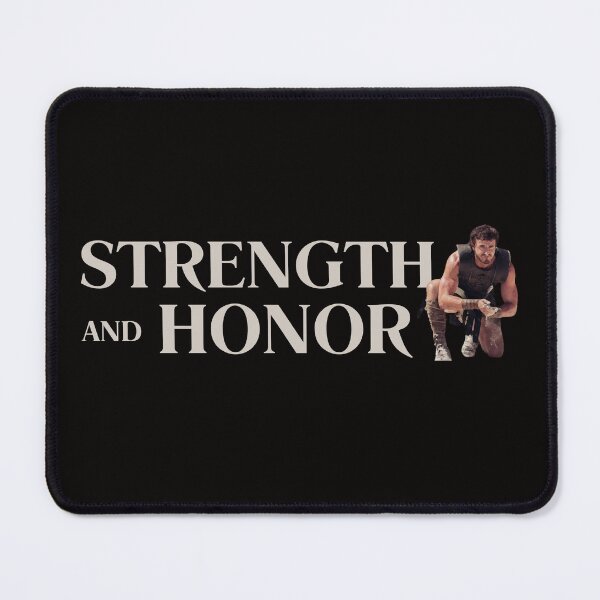 Item preview, Strength and honor Gladiator 2 Paul Mescal designed and sold by ChataMaroon.