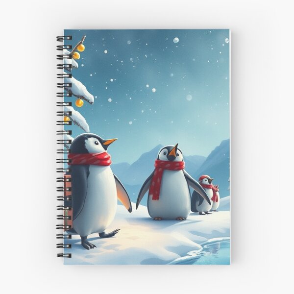Item preview,  Christmas Series: Adorable Little Penguin Illustration designed and sold by hjian8219.
