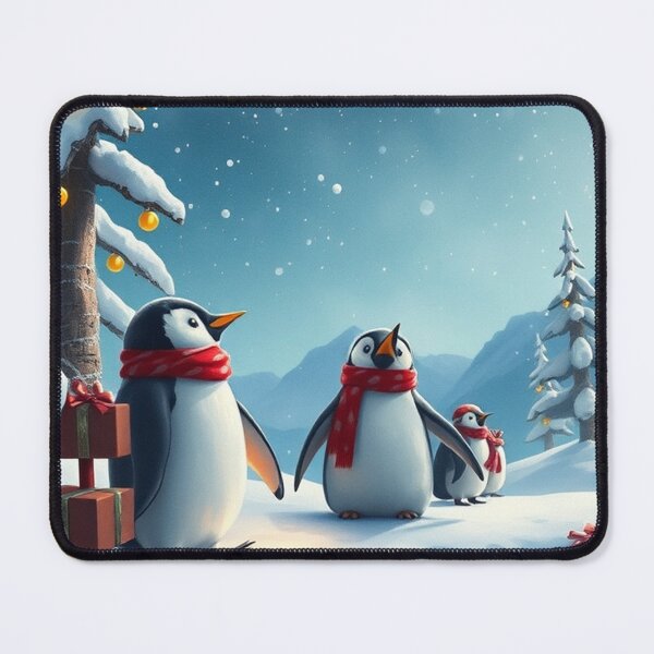 Item preview,  Christmas Series: Adorable Little Penguin Illustration designed and sold by hjian8219.